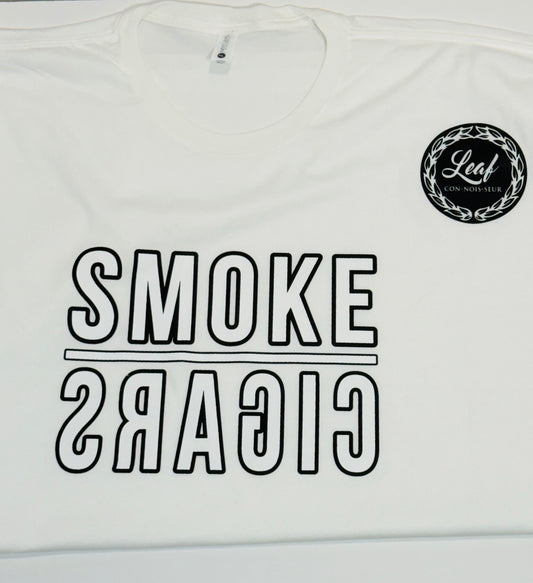 Smoke Cigars Printed T-shirt